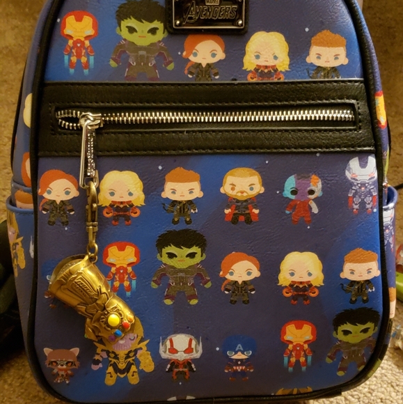 Loungefly Handbags - Loungefly avengers back pack with keychain! Loungefly Handbags - Loungefly avengers back pack with keychain!